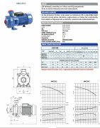 SUMAK SMK 220/2 (Çift Kademeli) Santrifüj Pompa (2.2 HP - Monofaze)