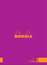 Rhodia A5 Çizgili Bloknot Rasperry RS16972