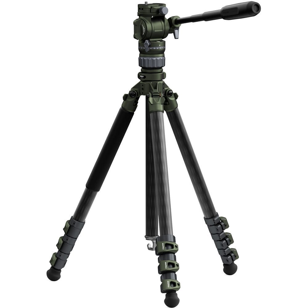 TILTA  Travel Video Fluid Head with 3 Stage - Forest Green TT-VT05-FB-FG