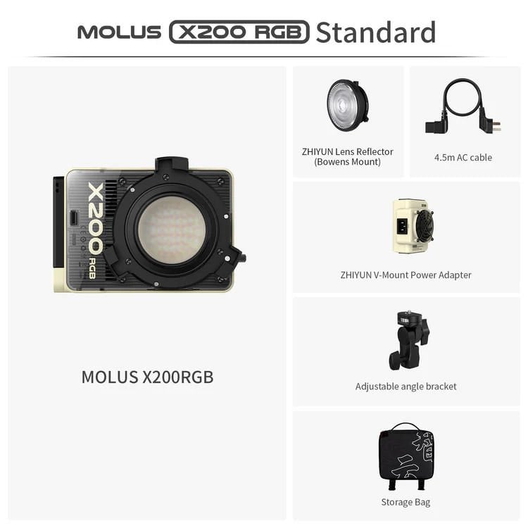 ZHIYUN MOLUS X200RGB LED IŞIK