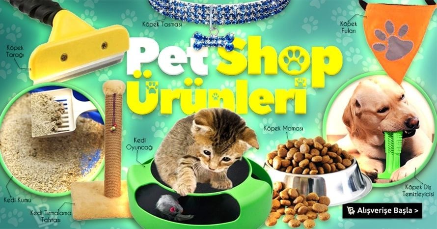 pet shop ürünleri liderbazarcom'da