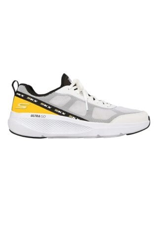 Skechers Go Run Elevate - Accelerate Erkek Beyaz Koşu Ayakkabısı 220181-WBK