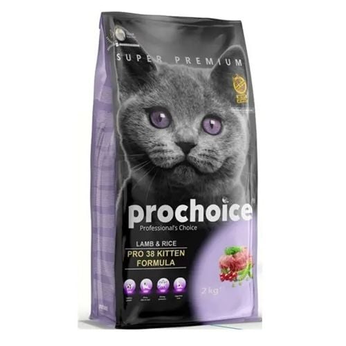 Pro Choice Pro 38 Kitten Kuzu Etli Yavru Kedi Maması 2 Kg