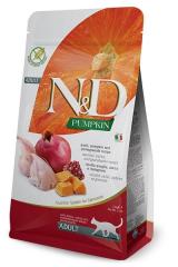 N&D Pumpkin Bıldırcın & Nar Cat Yetişkin Kedi Maması 1,5 Kg