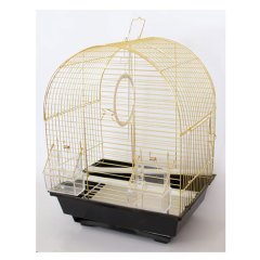 QH Kuş Kafesi Pirinç Kaplama (30 X 23 X 39) (10)