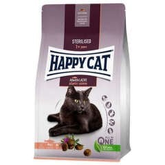 Happy Cat Sterilised Atlantic Somon Kısırlaştırılmış Kedi Maması 1 Kg Açık Ambalaj