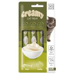 M-Pets Ton Balıklı ve Deniz Taraklı Sıvı Kedi Ödülü 4x15gr