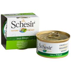 Schesir Pollo Jelly Tavuk Fileto Kedi Konservesi 85gr