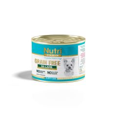 Nutri Canin Lamb Puppy Tahılsız Kuzulu ve Patatesli Yavru Köpek Konservesi 200 Gr