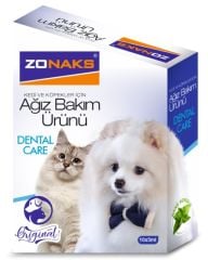 Zonaks Dental Care Kedi & Köpek Ağız Bakım Ürünü TEKLİ AMBALAJ