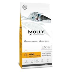 Molly Yetişkin Tavuk ve Hamsi Kedi Maması 1 Kg Açık Ambalaj