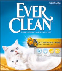 Ever Clean Litterfree Paws Patilere Yapışmayan Topaklanan Kedi Kumu 6 Lt