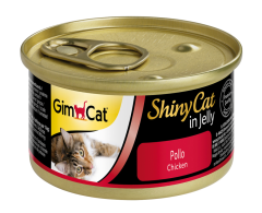 Gimcat Shiny Cat Jel İçinde Tavuklu Kedi Konservesi 70 gr