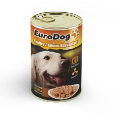 EuroDog Köpek Konservesi Kümes Hayvanlı 415Gr (10)