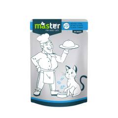 Master Balıklı Pouch Kedi Maması 80 Gr. (24)