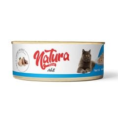 Natura Ton Balığı & Sardalya Et Suyu Pirinçli Kedi Konservesi 70 Gr