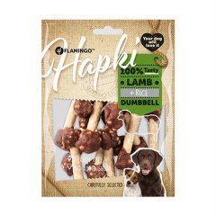 Flamingo Hapki Kuzulu Pirinçli Dumbell Köpek Ödülü 150gr