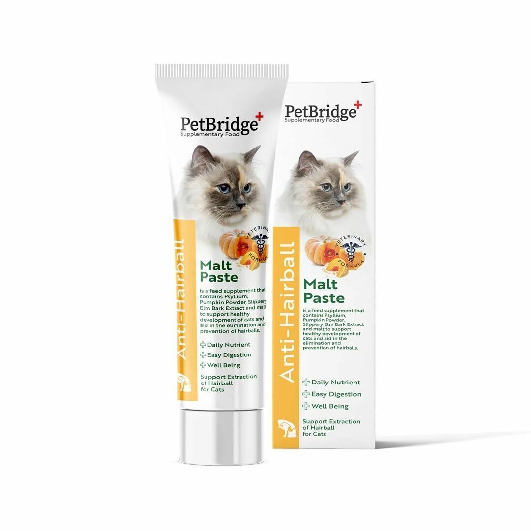 PetBridge Anti-Hairball Kediler İçin Malt Paste 100ML