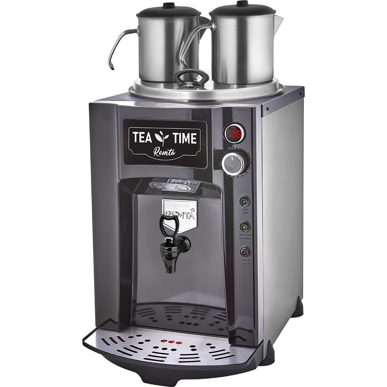 2 Demlikli Premium Jumbo Çay Makinesi 15 lt Şamandıralı