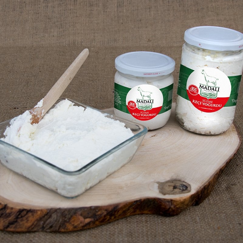 %100 Keçi Süzme Yoğurdu 400 gr