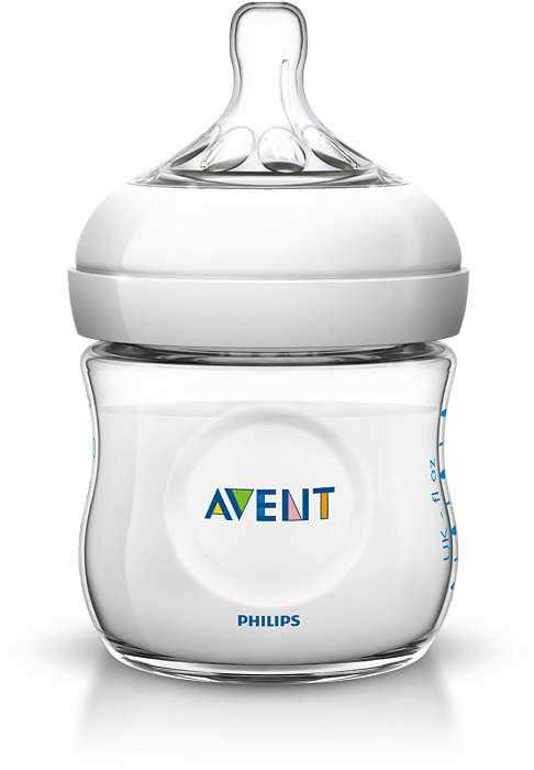 Philips Avent SCF030/17 + SCF690/17 Natural PP Biberon 125 ml