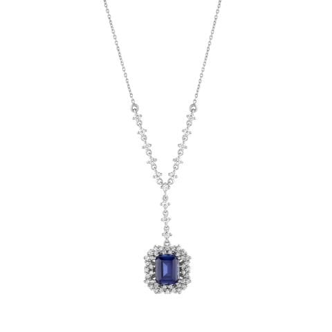 13,53 Karat Pırlantalı Safir Set