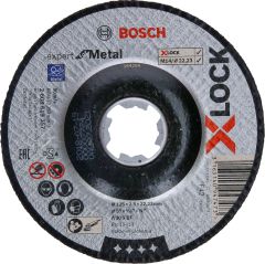 Bosch X-LOCK EXM KesmeTaşı 125*2,5 mm Bomb.