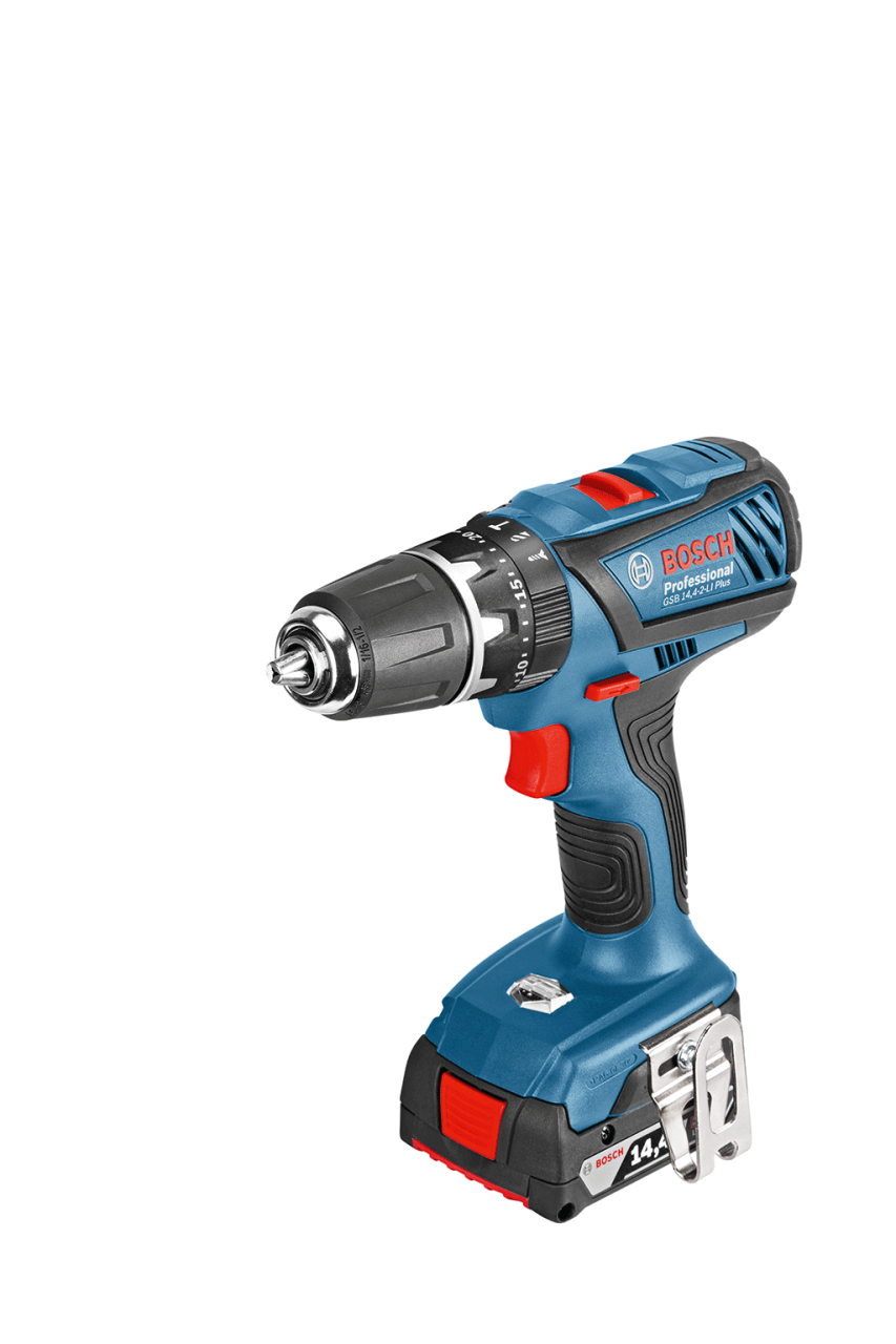 Bosch Professional GSB 14,4-2-LI Plus 2 Ah Çift Akülü Darbeli Delme/Vidalama- Çantalı