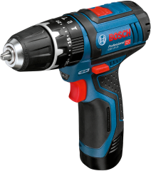 Bosch Professional GSB 12V-15 2 Ah Çift Akülü Darbeli Delme/Vidalama - L-boxx Çantalı