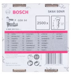 Bosch - GSK 64 Çivisi 50 mm 2500li Paslanmaz