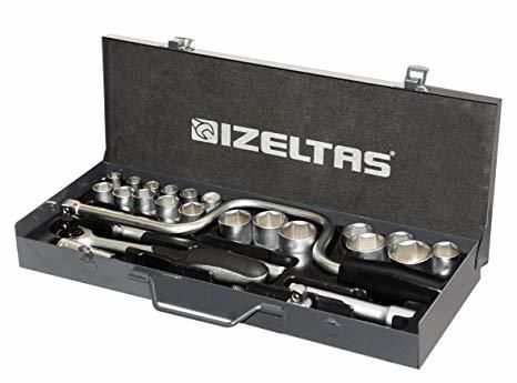 Izeltaş 1113006018 18'Li 1/2'' Altı Köşe Lokma Anahtar Takımı
