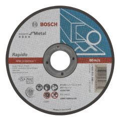 Bosch EXMetal Rap. Kesme Taşı 125*1,0 mm Düz