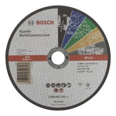 Bosch - 180*1,6 mm Çoklu Malzemelerde Kullanım İçin Düz Kesme Diski (Taş)