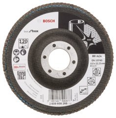 Bosch 115 mm 120 K Best for Inox Flap Disk