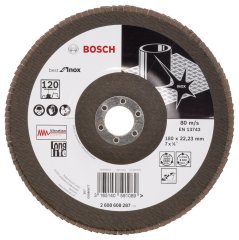 Bosch 180 mm 120 K Best for Inox Flap Disk