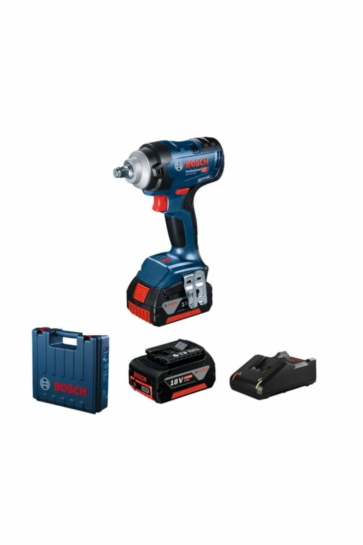 Bosch Gds 18v-400 Şarjlı Somun Sıkma 18 Volt 400 nm