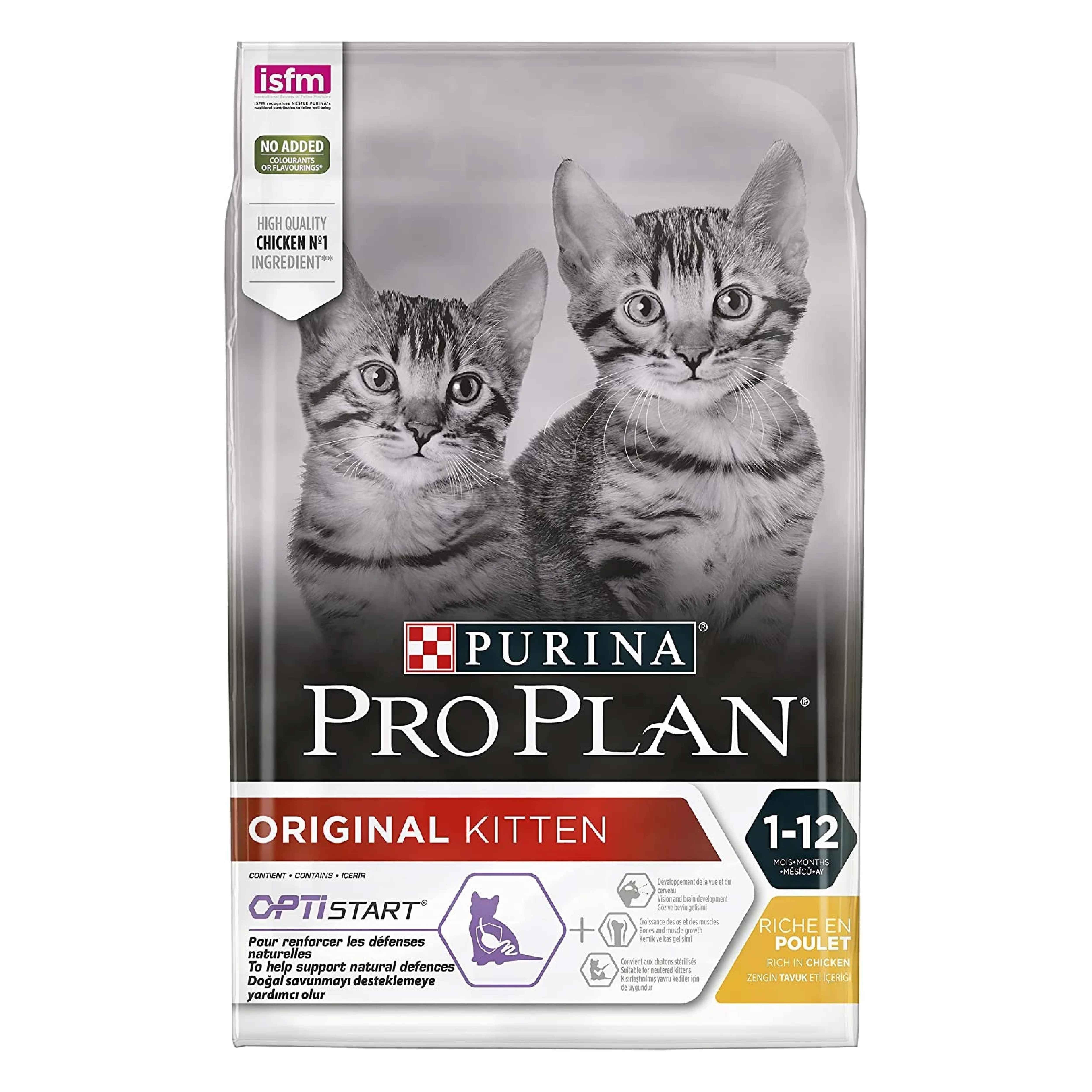 Pro Plan Original Kitten Tavuklu Yavru Kedi Maması 1,5 Kg