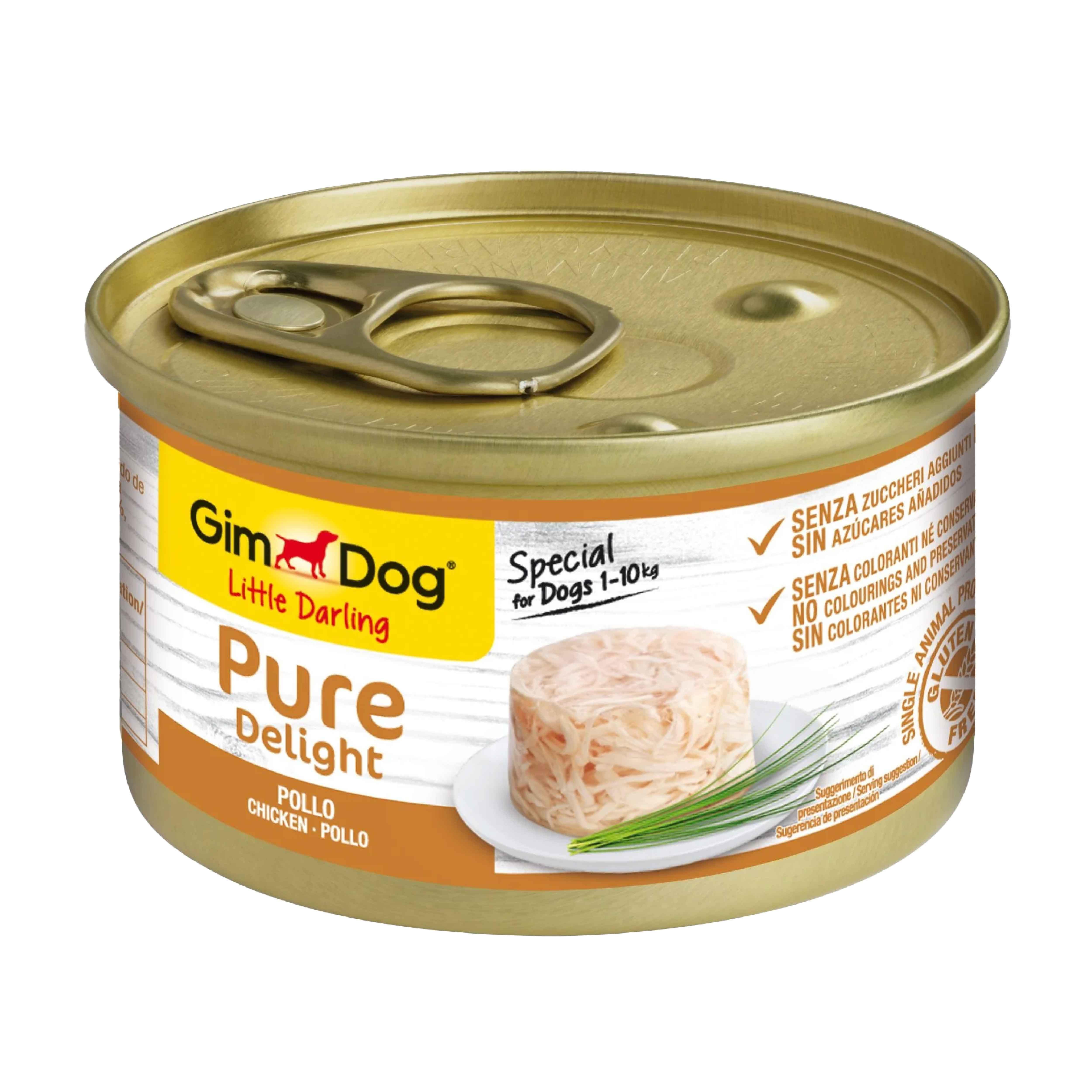 GimDog Konserve Köpek Maması - Tavuklu 85gr