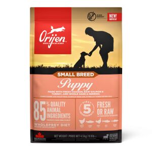 Orijen Puppy Small Breed Köpek maması 4.5 kg – Küçük ırk yavru köpekler için