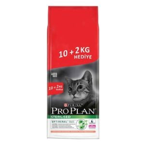 Pro Plan Sterilised Somonlu 10+2 Kg Kısırlaştırılmış Kuru Kedi Maması