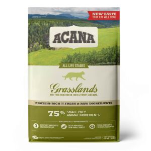 Acana Grasslands Kedi Maması 4,5Kg - Tüm ırk ve yaşam evreleri için