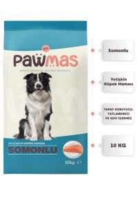 Pawmas Somonlu Yetişkin Köpek Maması 10 Kg x 2 Adet