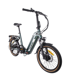 TORC T1 Elektrikli Bisiklet 20 Yeşil Beyaz EBT1YB