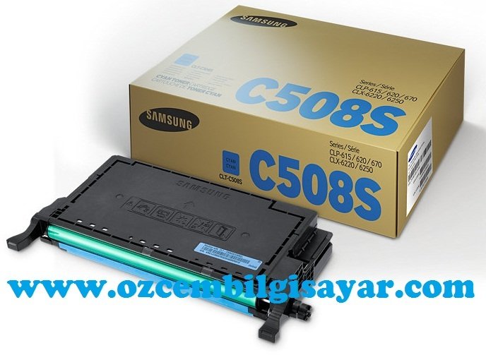 Samsung CLP-615/CLP-620/CLP-670/CLX-6220/CLX-6250 (CLT-C508S) Orjinal Mavi Toner