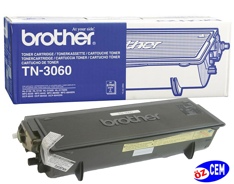 Brother TN-3060 (HL-5130/HL-5140/HL-5150/DCP-8040/DCP-8045/MFC-8220/MFC-8440/MFC-8840) Orjinal Toner