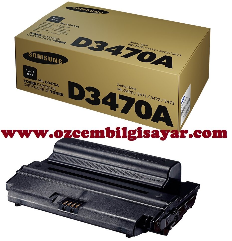 Samsung ML-D3470A (ML-3470/ML-3471/ML-3472/ML-3473) Orjinal Siyah Toner