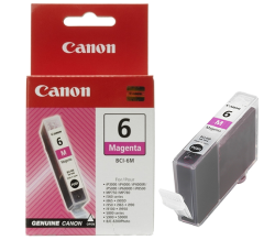 Canon BCI-6M (BJC 8200-İ865-i900-İ905D-İ950-İ965-İ990-İ9100-İ9950-İP4000-İP5000-İP6000D-İP8500-MP750-MP760-MP780-S800-S820-S830-S900-S9000) Orjinal Kırmızı Kartuşu