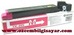 Kyocera TK-895M (FS-C8020/FS-C8025/FS-C8520/FS-C8525) Orjinal Kırmızı Toner