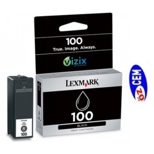 Lexmark 100 (14N0820E) Orjinal Siyah (Black) Mürekkep Kartuşu