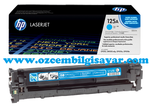 Boş HP CB541A (125A) Mavi (Cyan) Toner Satış